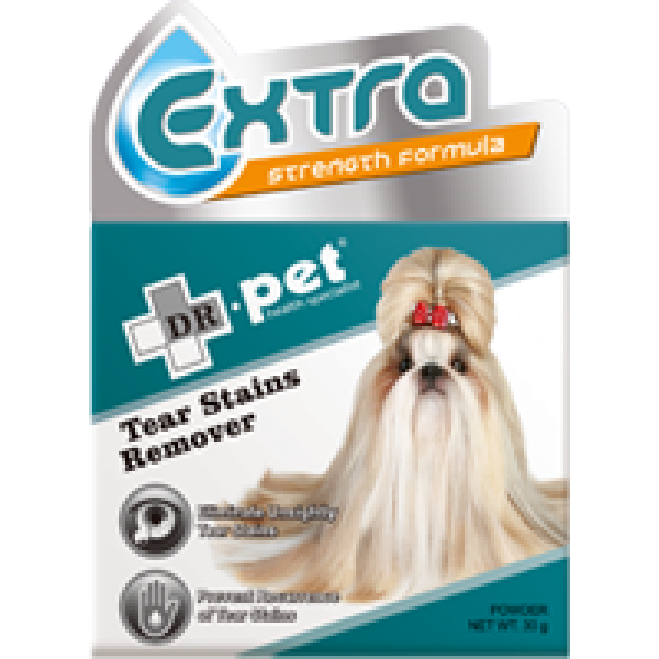 DR.pet Tear Stains Remover Powder(for Cats and Dogs) 淚痕強效配方(粉劑)(犬貓用) -30g